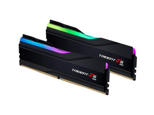 RAM DDR5 32GB Kit (2x 16GB) PC5-57600 7200MT/s CL34 1.40V, G.SKILL Trident Z5 RGB, Intel XMP