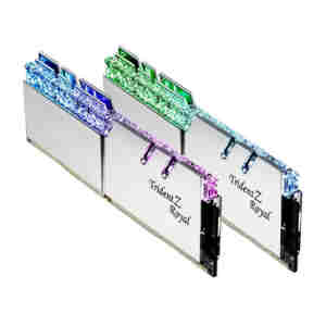 RAM DDR4 32GB Kit (2x 16GB) 3600MT/s CL16 1.35V, G.SKILL Trident Z Royal RGB