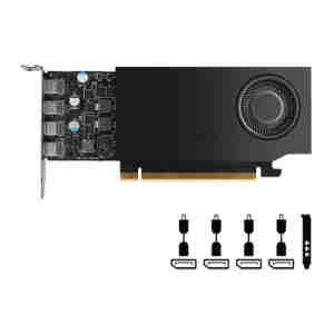 Grafična kartica NVIDIA RTX A400, 4GB GDDR6, PCIe 4.0 x8, 4x mDP-DP, Low Profile, PNY