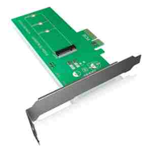 IcyBox IB-PCI208 ohišje/adapter za M.2 NVMe SSDje na PCIe x4 kartico