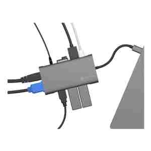 IcyBox IB-DK4040-CPD priklopna postaja s Power Delivery 100W