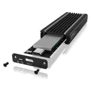 IcyBox IB-1824ML-C31 USB-C & USB-A 3.1 ohišje za M.2 NVMe SSD