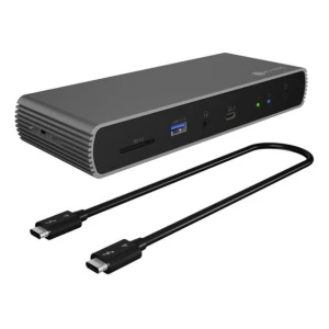 IcyBox IB-DK8801-TB4 Thunderbolt 4 priklopna postaja s Power Delivery 100W