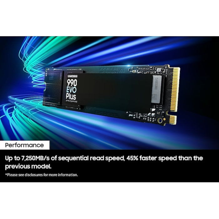 Samsung 1TB 990 EVO Plus M.2 80mm PCI-e 5.0 x2 NVMe, V-NAND - slika 3