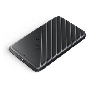 Zunanje ohišje za 2,5'' HDD/SSD, USB 3.0 v SATA3, tool-free, črn, ORICO 25PW1-U3