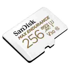 SanDisk 256GB MAX ENDURANCE microSD spominska kartica z adapterjem