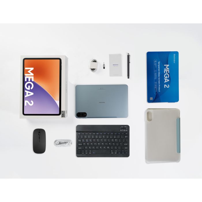 Blackview MEGA 2 12'' 12+256GB LTE, komplet miška+tipk., zelen