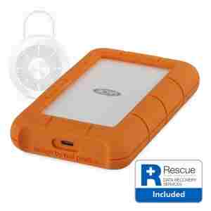 LaCie 2TB Rugged Secure 2,5 USB-C robusten zunanji HDD disk z enkripcijo