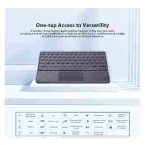 Oscal S1 ultra-slim univerzalna brezžična tipkovnica Bluetooth ANG verzija