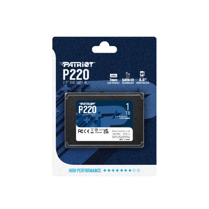 Patriot P220 1TB SSD SATA 3 2.5 - slika 4