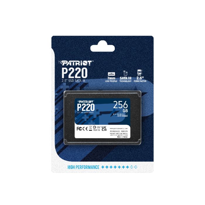 Patriot P220 256GB SSD SATA 3 2.5 - slika 4