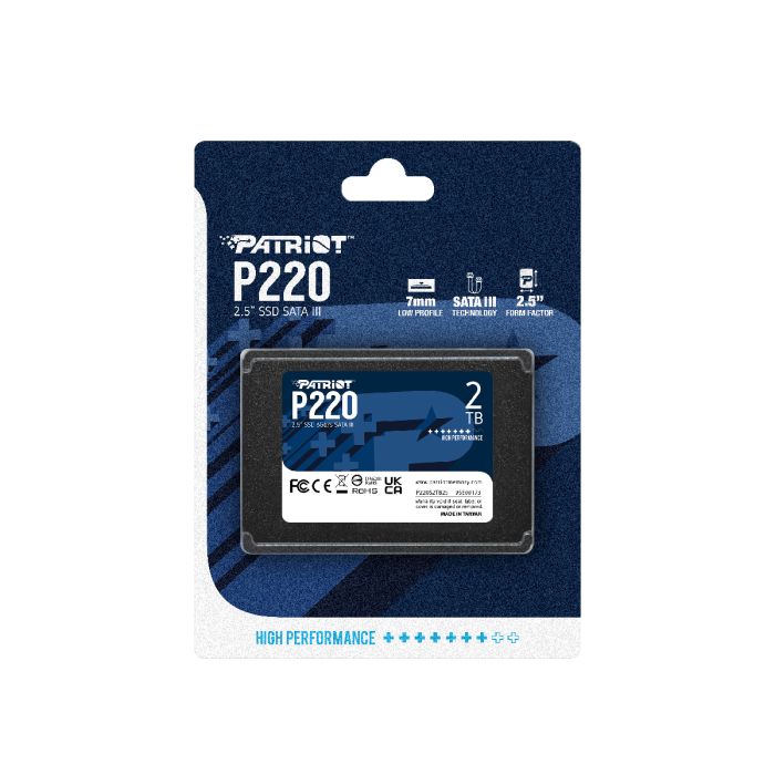 Patriot P220 2TB SSD SATA 3 2.5 - slika 3