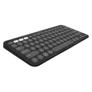 Logitech Tipkovnica Pebble Keys 2 K380s Multi-Device, grafitna, SLO g