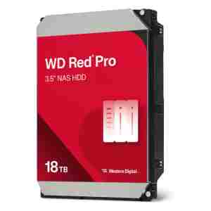 WD 18TB Red Pro 3,5 SATA 6Gb/s 7200rpm 512MB HDD disk