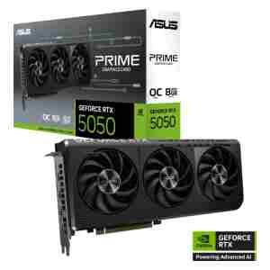 Grafična kartica ASUS Prime GeForce RTX 5050 OC, 8GB GDDR6, PCI-E 5.0