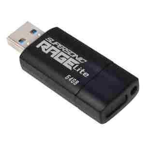 Patriot 64GB 120MB/s Supersonic Rage Lite USB 3.2 spominski ključek