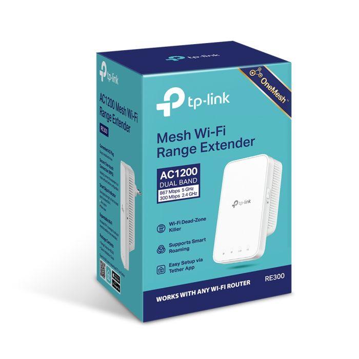 TP-LINK RE300 1200Mbps Mesh WiFi Range Extender - slika 6