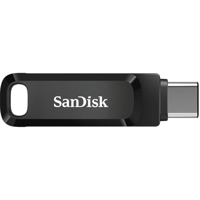SanDisk 64GB Ultra Dual Drive Go USB-C/A 3.2 USB ključ (črn) - slika 5