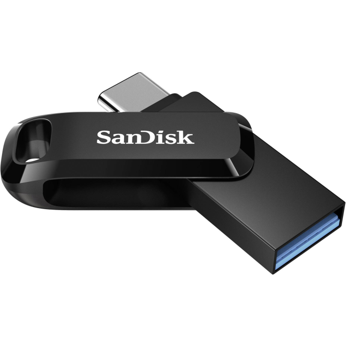 SanDisk 32GB Ultra Dual Drive Go USB-C/A 3.2 USB ključ (črn) - slika 2