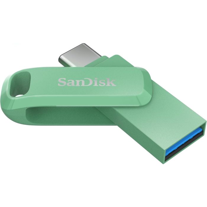 SanDisk 256GB Ultra Dual Drive Go USB-C/A 3.2 USB ključ (zelen) - slika 5