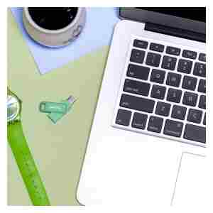 SanDisk 256GB Ultra Dual Drive Go USB-C/A 3.2 USB ključ (zelen)