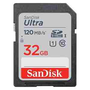 SanDisk Ultra 32GB SDHC spominska kartica 120MB/s