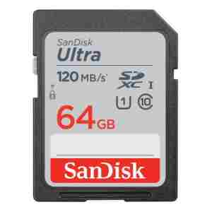 SanDisk Ultra 64GB SDXC spominska kartica 140MB/s