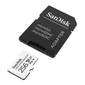 SanDisk 256GB High Endurance microSD Class 10 U3 V30 spominska kartica z adapterjem