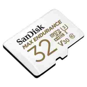 SanDisk 32GB MAX ENDURANCE microSD spominska kartica z adapterjem