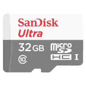 SanDisk Ultra microSDXC 32GB + SD Adapter 100MB/s Class 10 UHS-I-