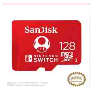 SanDisk 128GB microSDXC UHS-I spominska kartica za Nintendo Switch