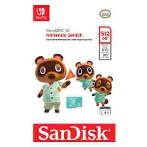 SanDisk 512GB microSDXC UHS-I spominska kartica za Nintendo Switch