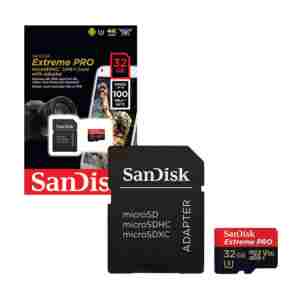 SanDisk 32GB Extreme Pro Micro SDHC A1 Class10 V30 UHS-I U3 spominska kartica