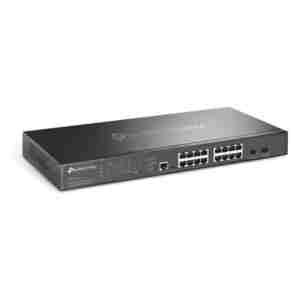 TP-LINK 16-Port 2.5G in 2-Port 10GE SFP+ L2+ Managed switch / stikalo z 8-Port PoE+