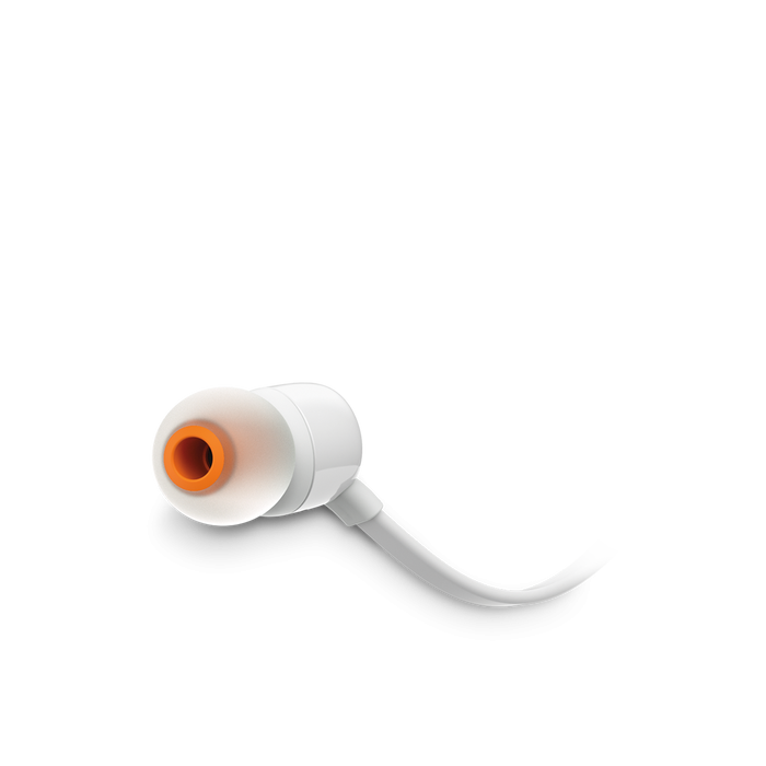 JBL Tune 110 In-ear slušalke z mikrofonom, bele - slika 2