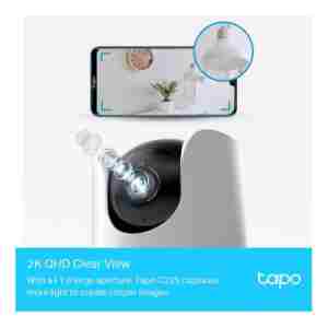 TP-LINK Tapo C225 2k QHD 2560 × 1440px WiFi AI Pan/Tilt varnostna kamera