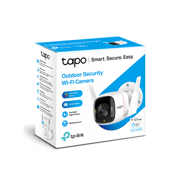 TP-LINK Tapo C320WS 2K QHD zunanja Wi-Fi varnostna kamera - slika 3