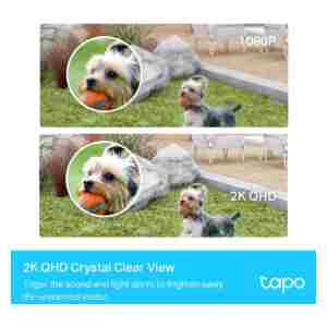 TP-LINK Tapo C420S2 2K QHD zunanja Wi-Fi varnostna kamera - set 2 kamer + Smart Hub
