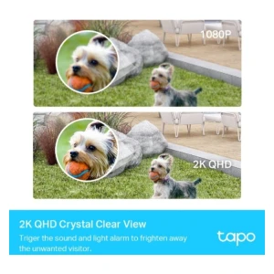 TP-LINK Tapo C420S2 2K QHD zunanja Wi-Fi varnostna kamera - set 2 kamer + Smart Hub