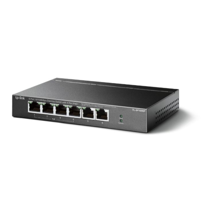 TP-LINK TL-SF1006P 6-port 10/100Mbps stikalo z 4-Port PoE+ - slika 2