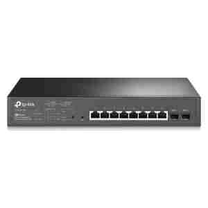 TP-LINK JetStream 8-Port Gigabit Smart PoE+ & 2-Port Gigabit SFP switch/stikalo