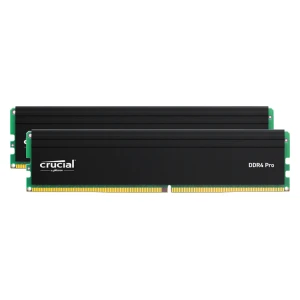 Crucial Pro 32GB Kit (2x16GB) DDR4-3200 DIMM PC4-25600 CL22, 1.2V