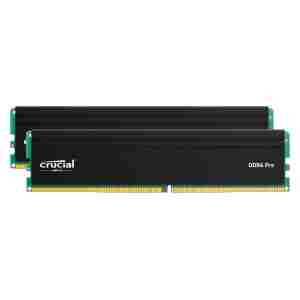 Crucial Pro 32GB Kit (2x16GB) DDR4-3200 DIMM PC4-25600 CL22, 1.2V