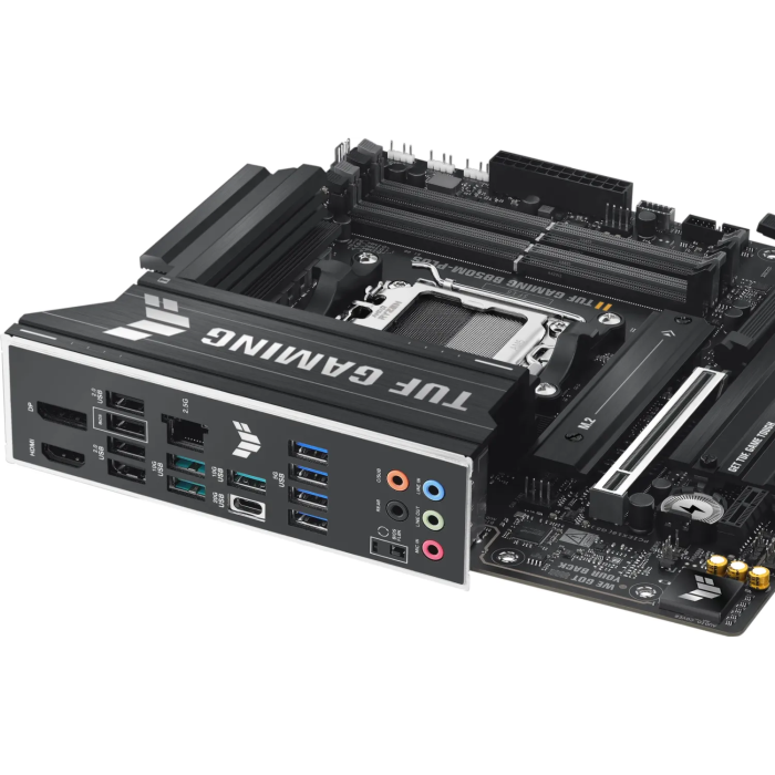 ASUS TUF GAMING B850M-PLUS, DDR5, SATA3, USB3.2Gen2x2, DP, 2.5GbE, AM5 mATX