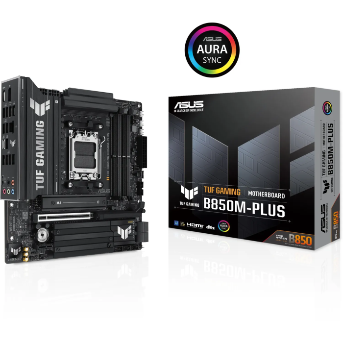 ASUS TUF GAMING B850M-PLUS, DDR5, SATA3, USB3.2Gen2x2, DP, 2.5GbE, AM5 mATX - slika 4