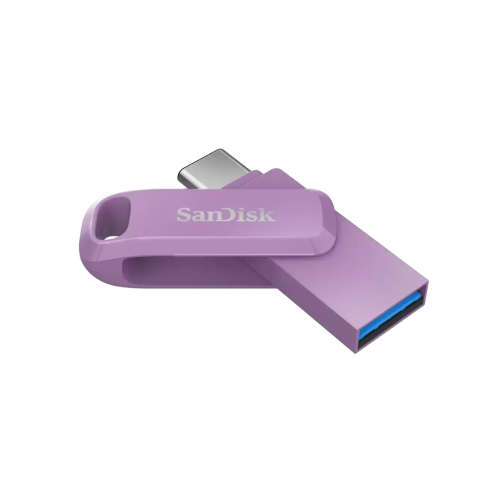 SanDisk 512GB Ultra Dual Drive Go USB-C/A 3.2 USB ključ (vijoličen) - slika 3