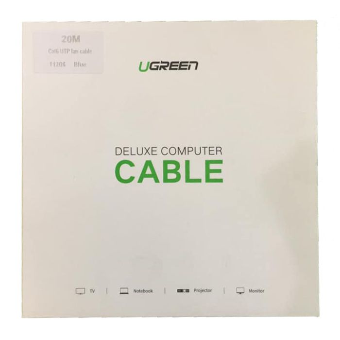 UGREEN Cat 6 UTP Lan kabel 20m moder - box - slika 3