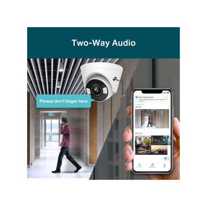 TP-LINK VIGI 4MP Full-Color Turret mrežna kamera (do 2560X1440 H.265+ 30fps) - slika 6