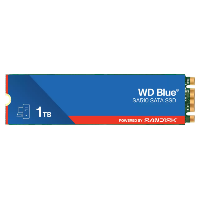 SanDisk 1TB WD Blue SA510 M.2 2280 SATA 6Gb/s SSD disk - slika 2