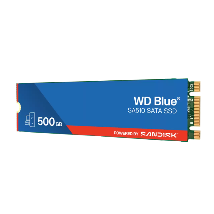 SanDisk 500GB WD Blue SA510 M.2 2280 SATA 6Gb/s SSD disk - slika 3